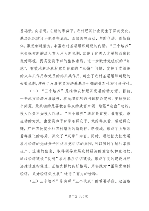 建设农村高素质党员队伍的有效途径.docx