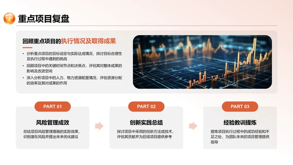 红色商务风季度业绩分析与经验分享PPT模板
