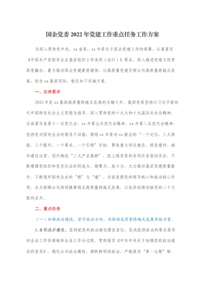 2022021654：国企党委2022年党建工作重点任务工作方案.docx
