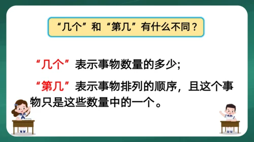 人教版一年级上册3.3 第几课件(共22张PPT)