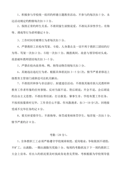 中学绩效工资实施专题方案.docx