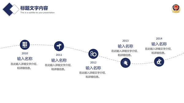 公安警察案件汇报动态PPT