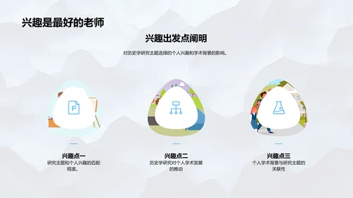 历史学开题答辩PPT模板