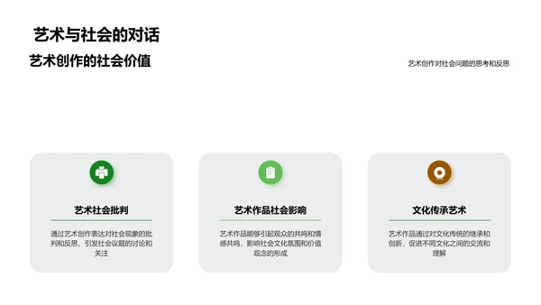 艺术创作开题答辩PPT模板
