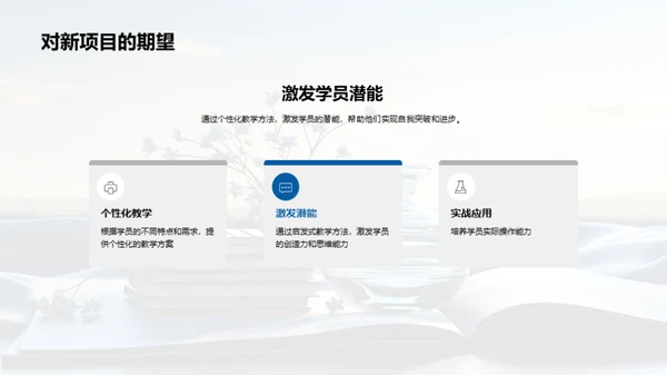 培训力量彰显自我