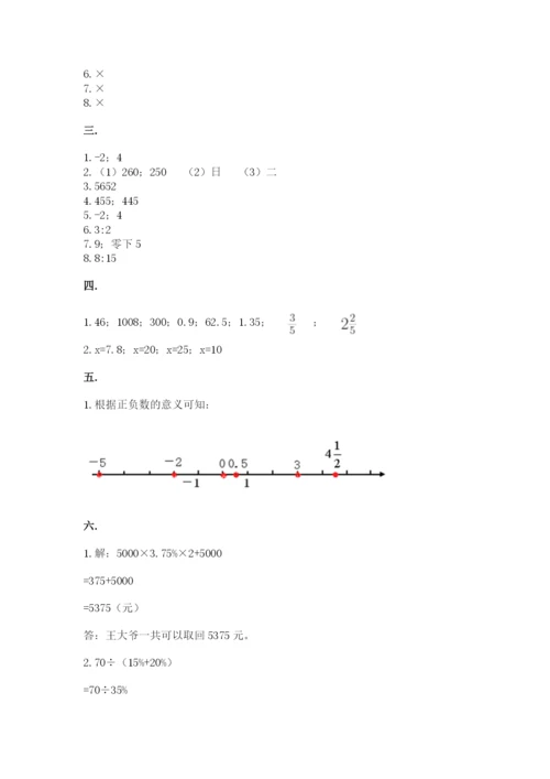 辽宁省【小升初】小升初数学试卷附参考答案【综合题】.docx