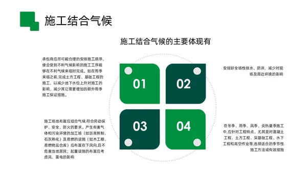践行环保理念建筑施工PPT模板工程