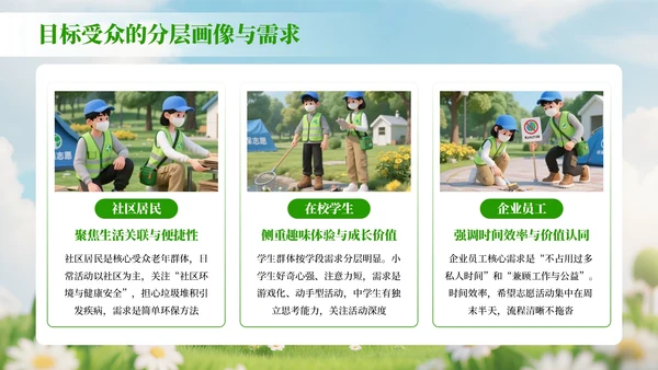 绿色3D风世界清洁地球日环保宣传活动策划PPT模板