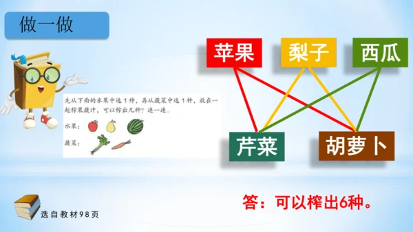 8.数学广角-搭配（一）（第2课时课件）(共19张PPT)-二年级上册数学人教版