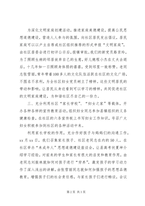 乡镇妇联的年终工作总结.docx