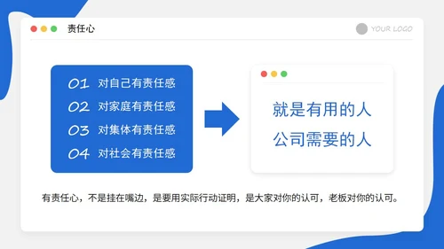 几何形状白底极简微立体公司员工管理能力培训PPT