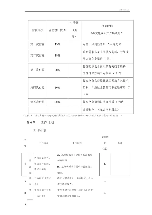 建筑智能化设计合同