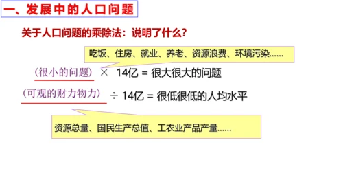 【新课标】6.1 正视发展挑战 课件（38张ppt）