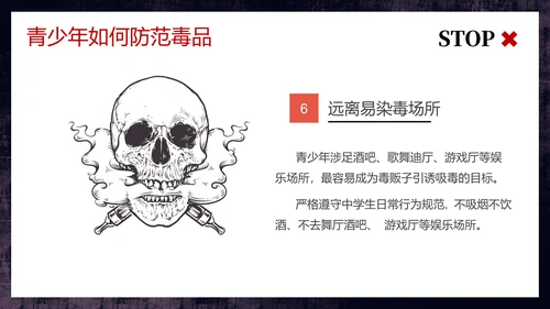 守护生命安全国际禁毒日通用PPT模板