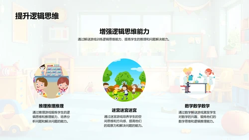 学习游戏高效指南PPT模板