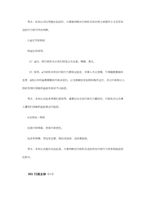 2023年行政法知识点总结.docx