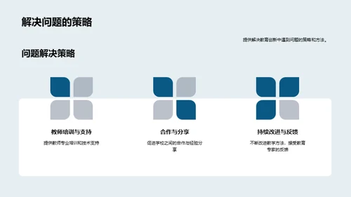 推动教育创新之路