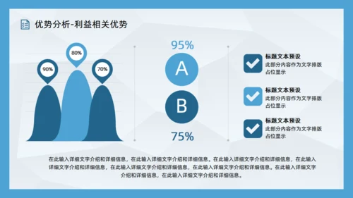 SWOT企业项目工作分析通用PPT模板