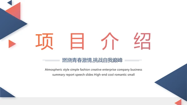 欧美时尚商业策划书工作总结汇报动态PPT模板