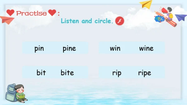 人教新起点小学英语三年级下册Unit2 Let's Spell