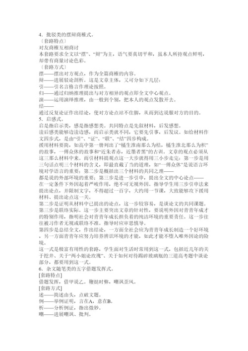 【精编】议论文ۥ格式精选.docx