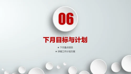 季度半年月度工作总结汇报述职报告PPT
