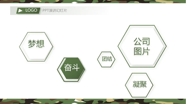 军事部队主题八一建军节PPT动态模板