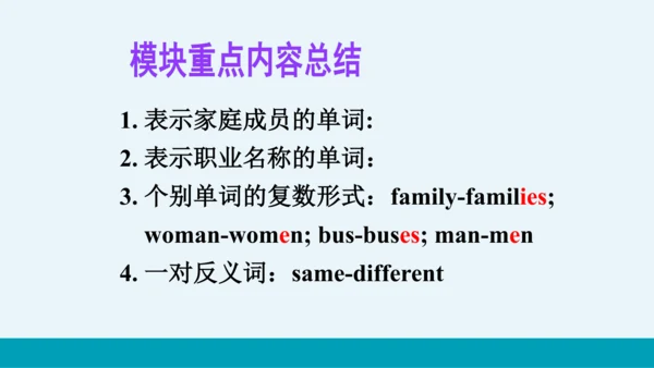 【轻松备课】外研版初中英语七年级上Module 2 Unit 3教学课件