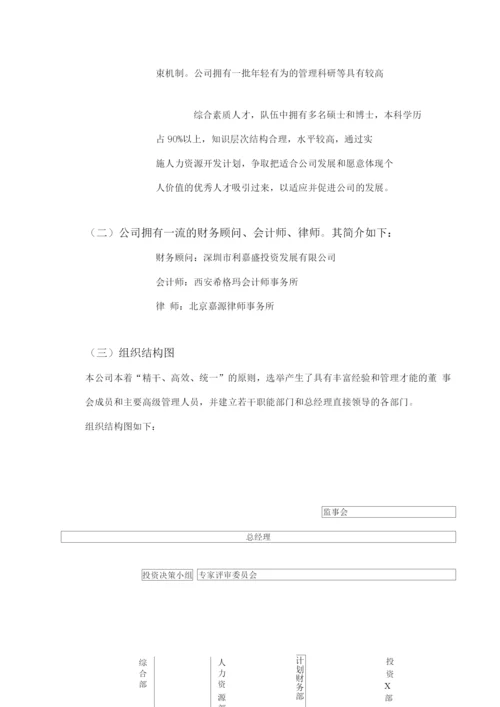 开元投资公司项目可研报告.docx