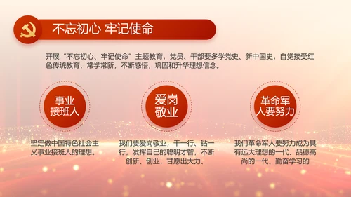 党支部党员大会工作总结汇报动态PPT