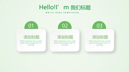绿色清新医药销售工作总结动态PPT