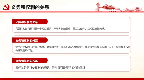 做合格党员心得体会党支部党课培训PPT