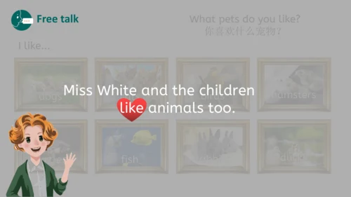 Unit 3 Amazing animals Part B Let's talk（优课）课件（21张