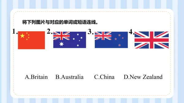 Unit 1  We have new friends Lesson 1 - Lesson 2 课件