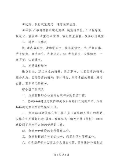 工程建设指挥部职责.docx