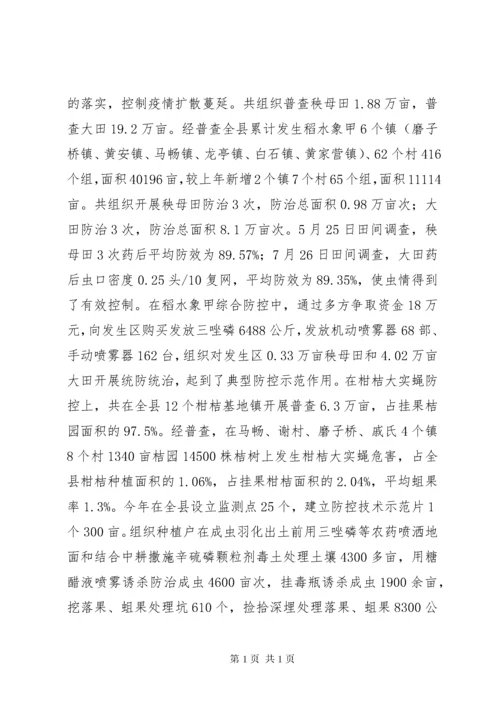 农业技术推广中心年度工作总结 (3).docx