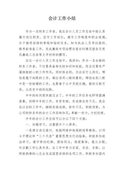 会计工作小结.docx