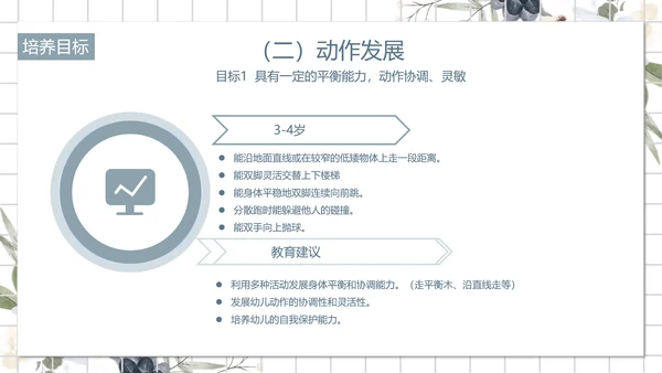 白色小清新幼儿园小班家长会PPT模板