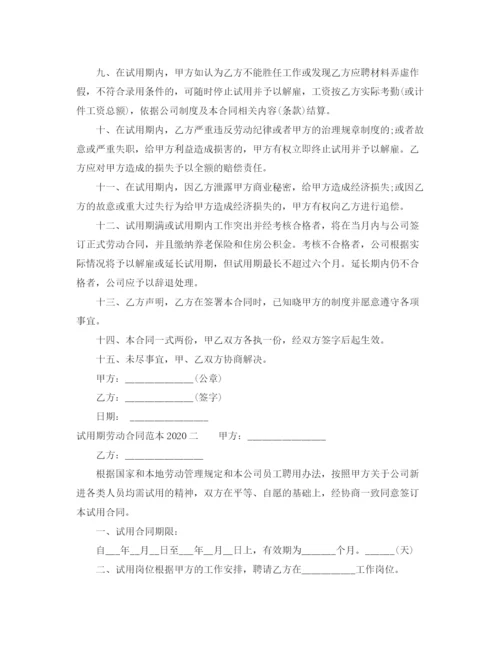 2023年试用期劳动合同范本6.docx