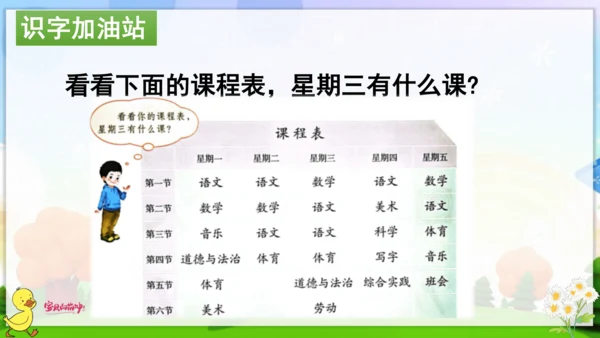 统编版语文一年级上册语文园地二 课件