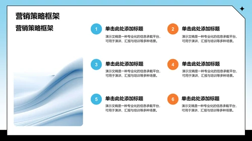 通用行业营销路演方案PPT模板