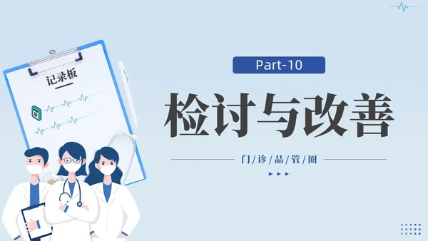 蓝色提高门诊预约率提高门诊治疗患者健康教育满意度品管圈品管圈医疗质量管理品管圈