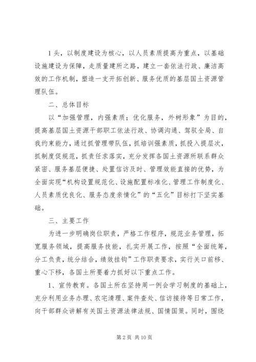 国土资源所建设调研报告 (4).docx