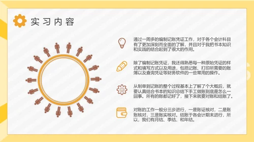 大学生单位实习报告通用PPT模板