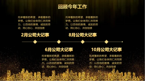 盛大的晚会年会庆典颁奖典礼通用PPT模板