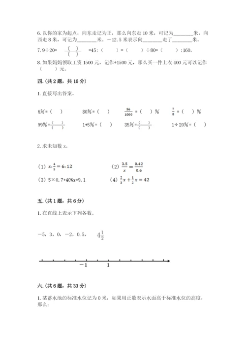 小学毕业班数学检测卷（轻巧夺冠）.docx