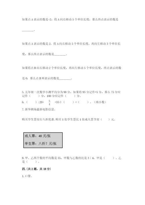 小学六年级数学毕业试题精品【夺冠】.docx