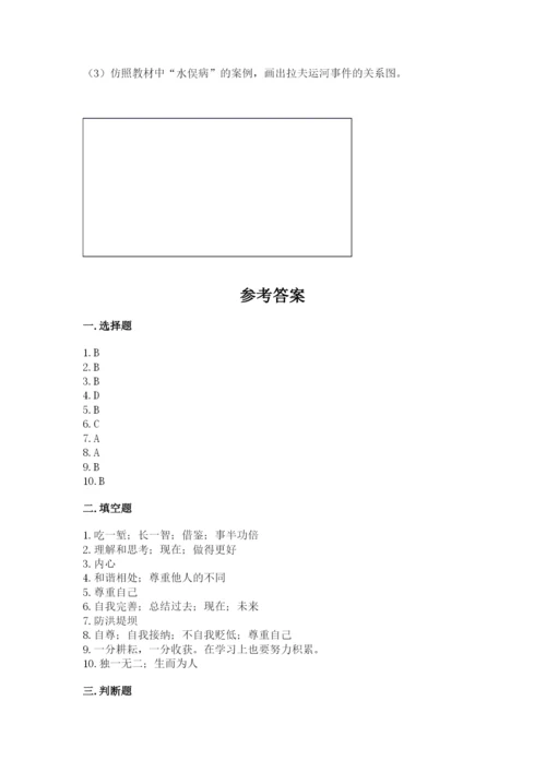 人教部编版六年级下册道德与法治期中测试卷附答案【巩固】.docx