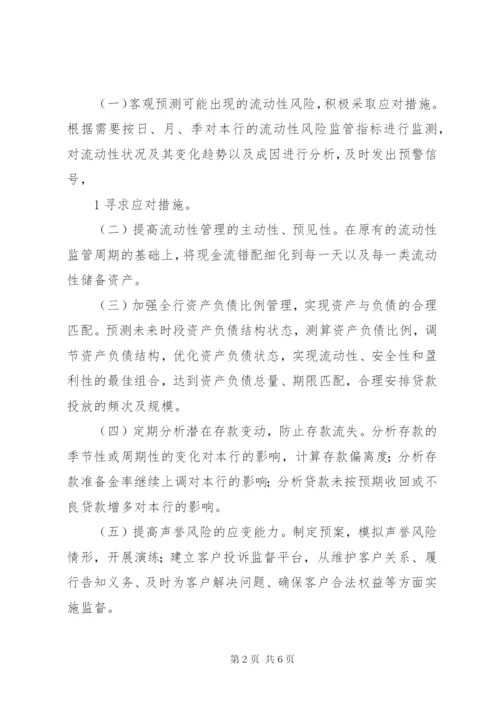 村镇银行流动性风险应急计划 (3).docx