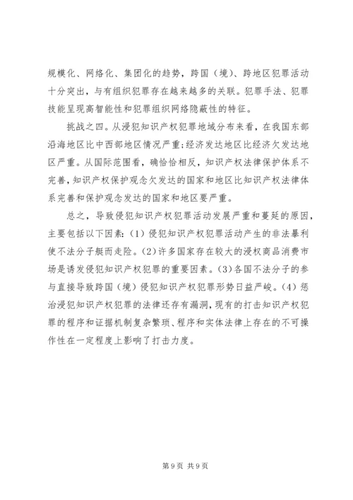 侵犯知识产权犯罪的问题综述.docx